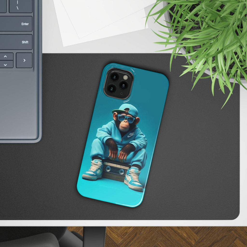 Monkey Madness Phone Case – Unleash the Fun with Cartoon Style!