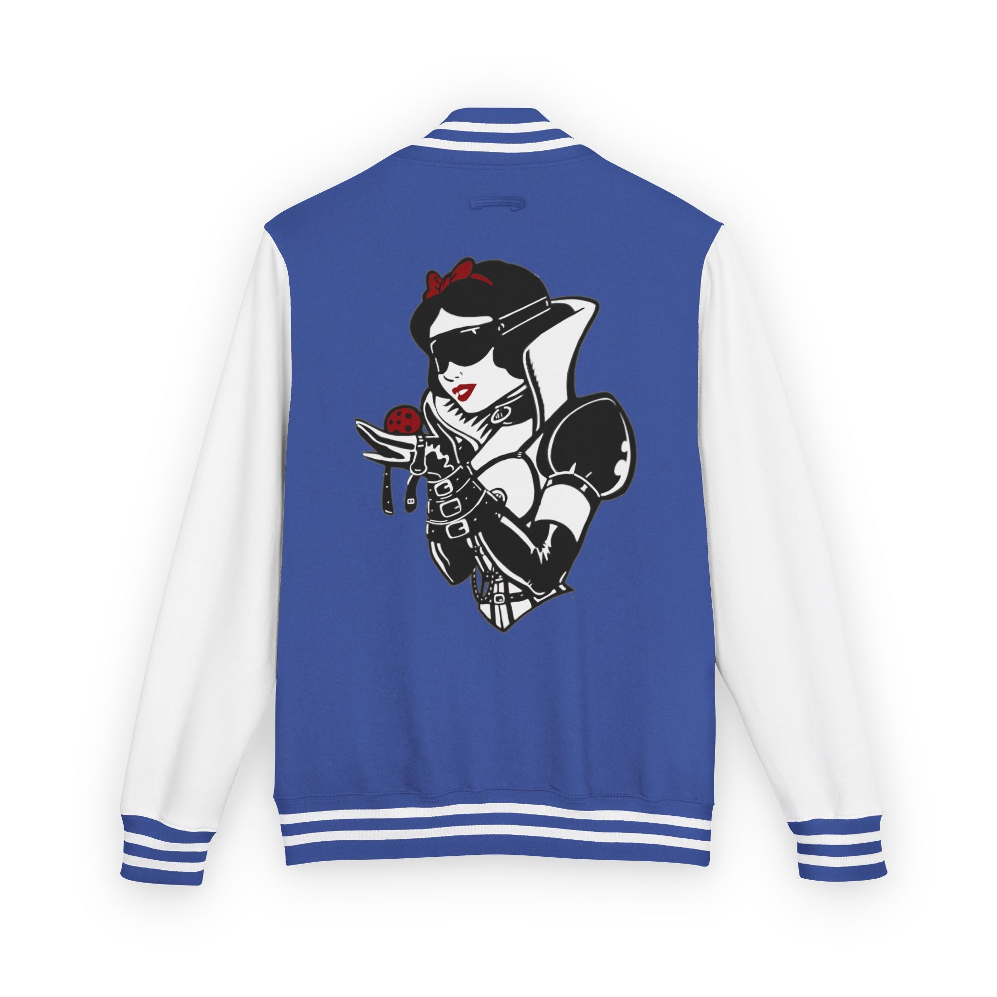 Snow White Unisex Heavyweight Letterman Jacket