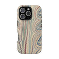 Italian Beige & Blue Marble Phone Case - Dual Layer Case - Impact-Resistant Durable Case for Apple & Samsung