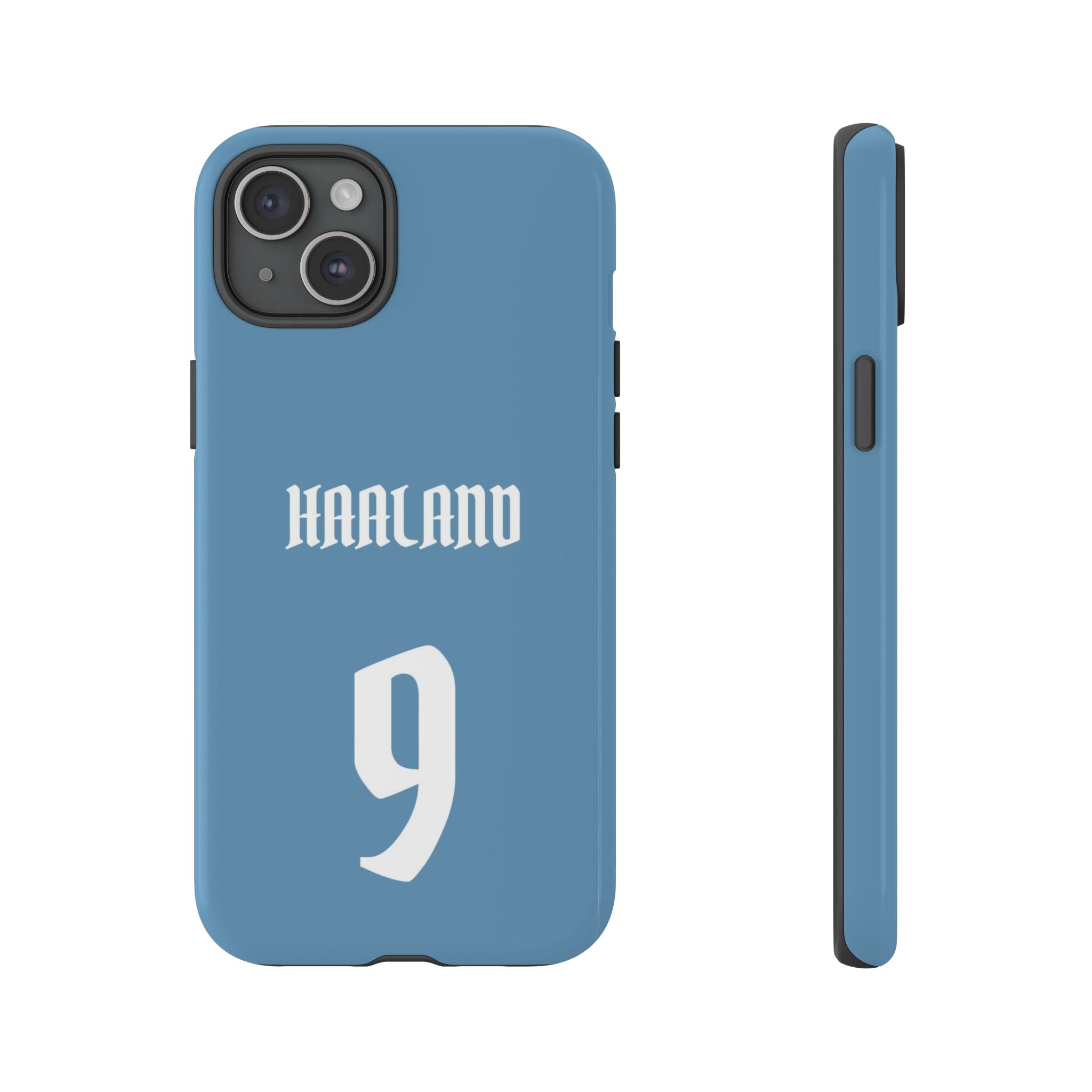 Erling Haaland PowerStrike – Rugged Dual-Layer Protection & Slim Profile | Compatible with iPhone 8 to 16 Pro Max & Samsung Galaxy S10 to S25 Ultra