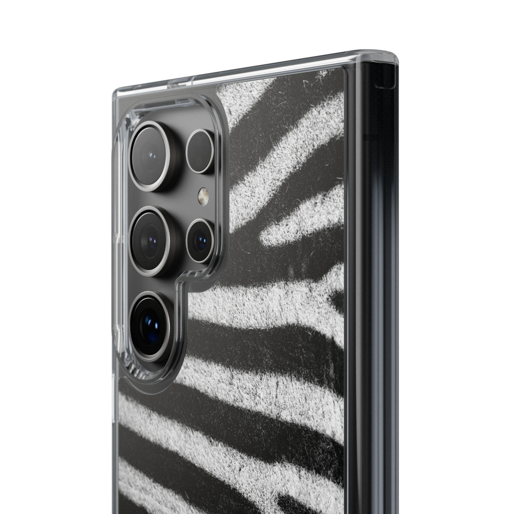 Clear Cases Black and White Zebra Stripes