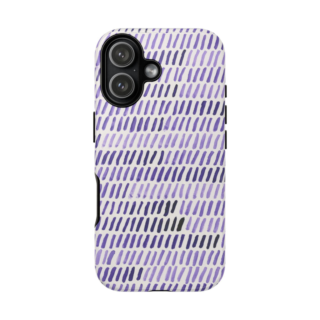 Purple + Lavender Watercolor Design - Dual Layer - Matte or Glossy