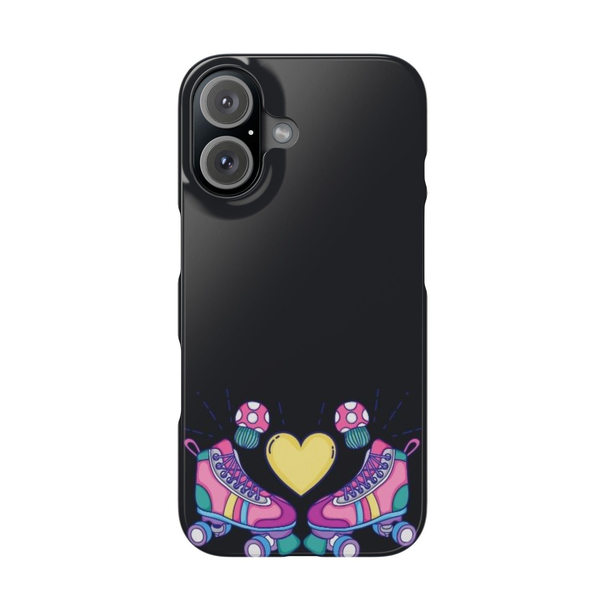 Skater's Heart Phone Case – Glide with Love Everywhere