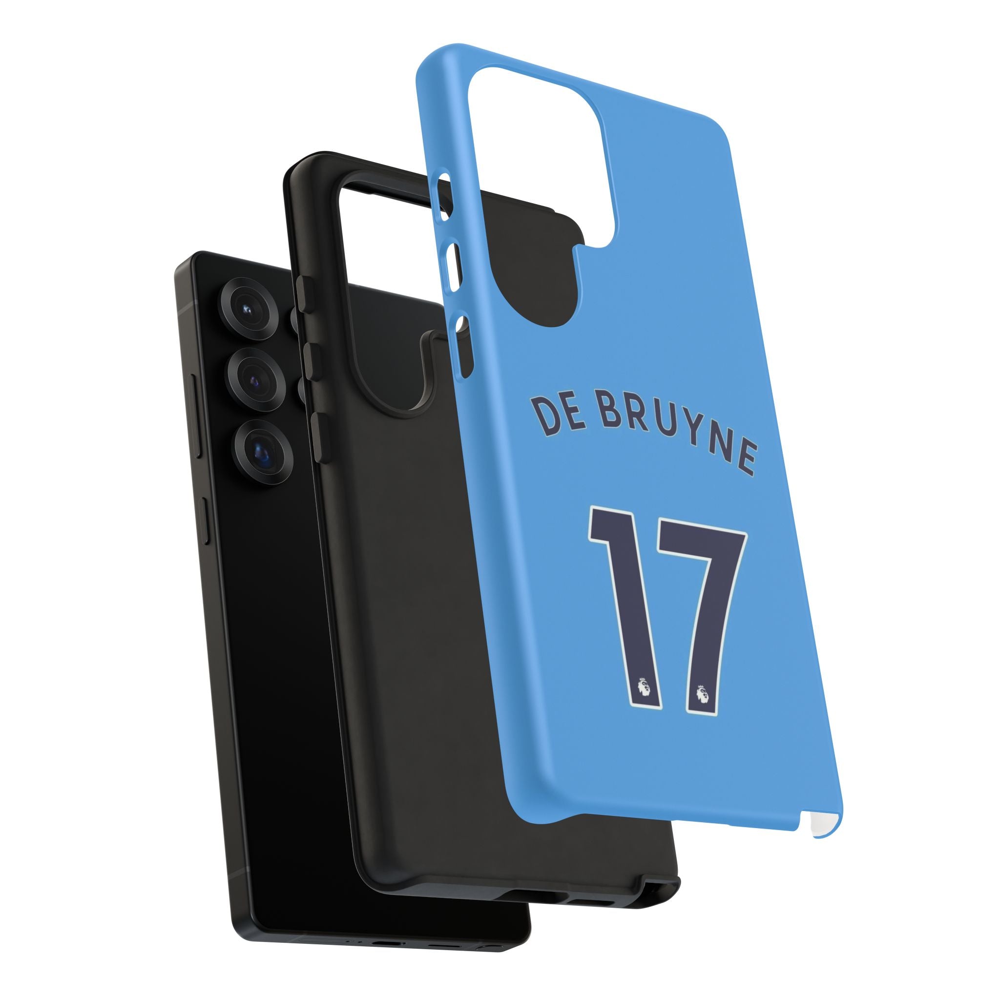 Kevin De Bruyne VisionGuard – Enhanced Protection & Sleek Design | Fits iPhone 8–16 Pro Max & Galaxy S10–S25 Ultra