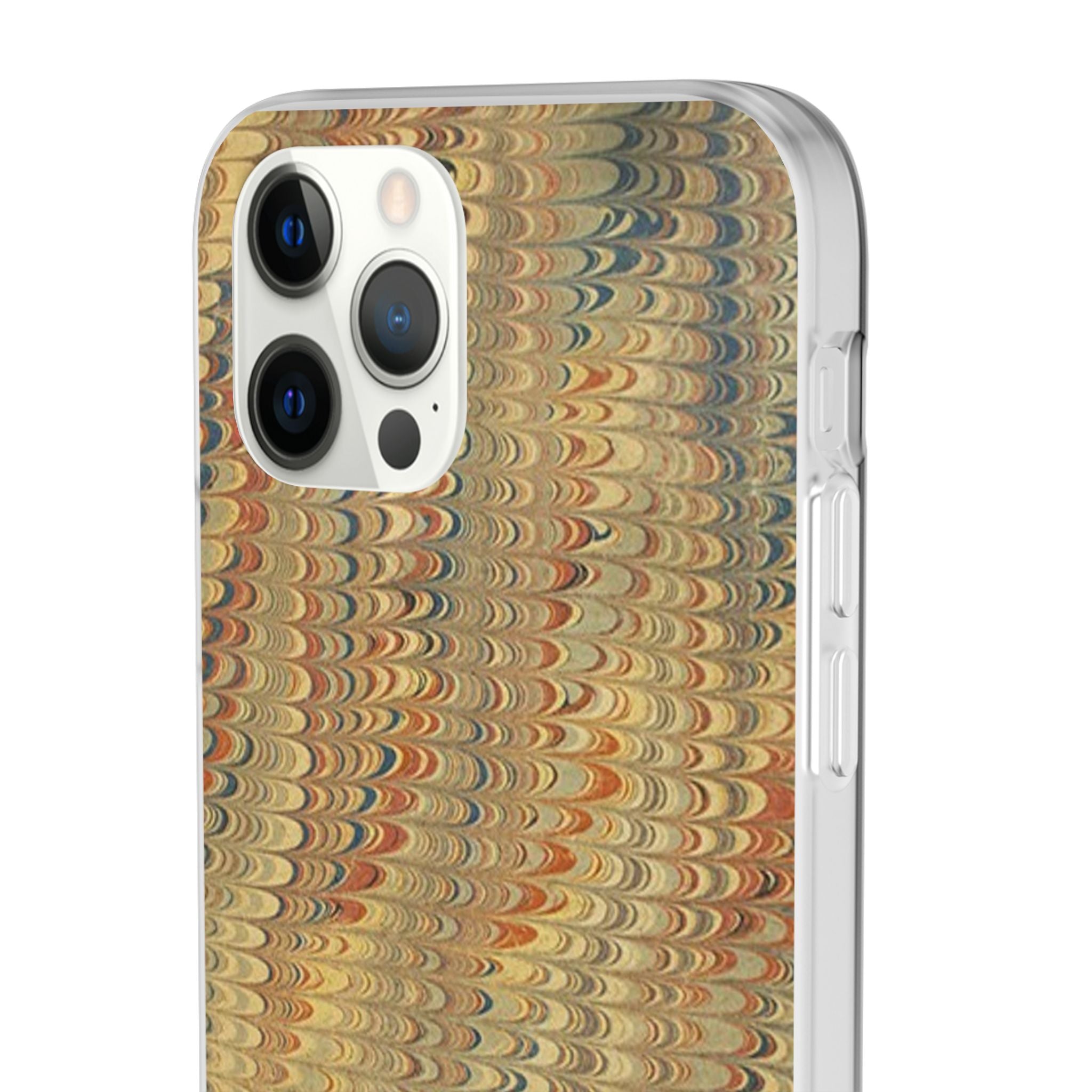 Golden Fall Neutrals Italian Marbled Design Stylish Phone Cases