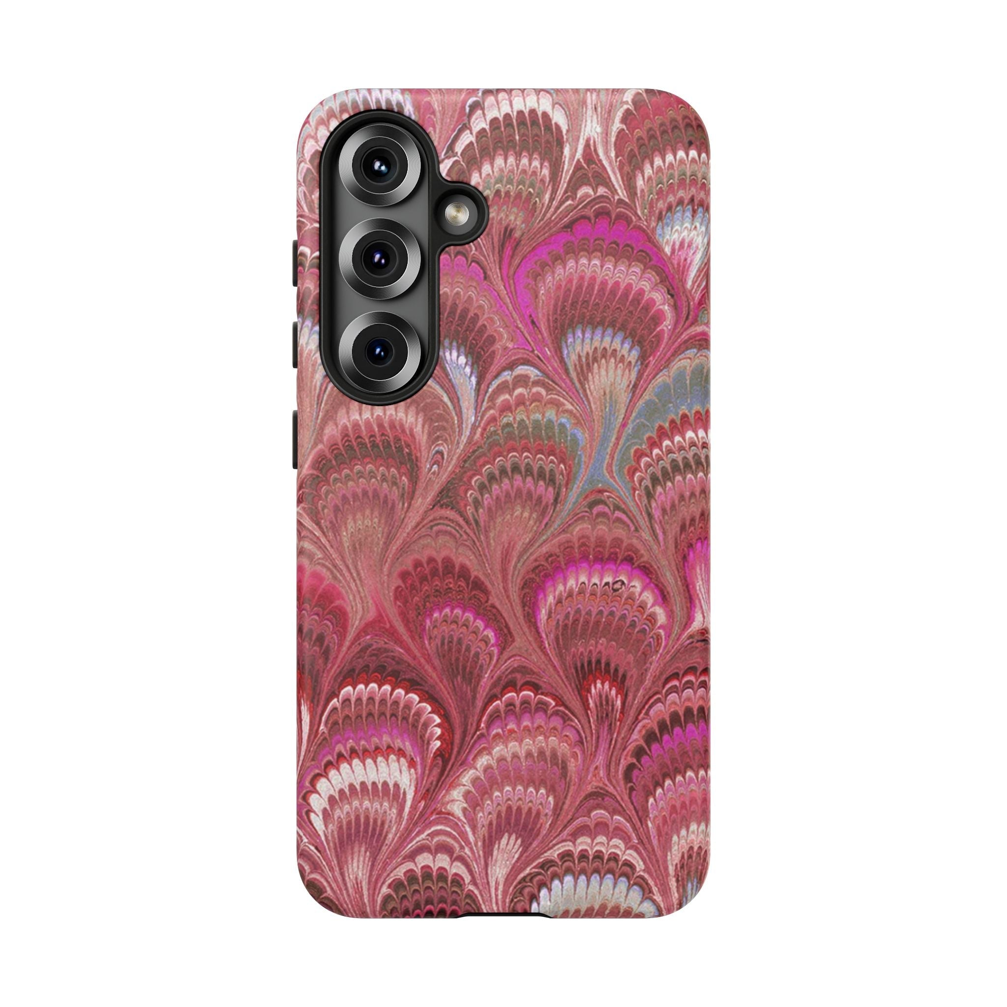 Shades of Pink Marbled Phone Case —  Dual Layer - Tough Protective Phone Cover