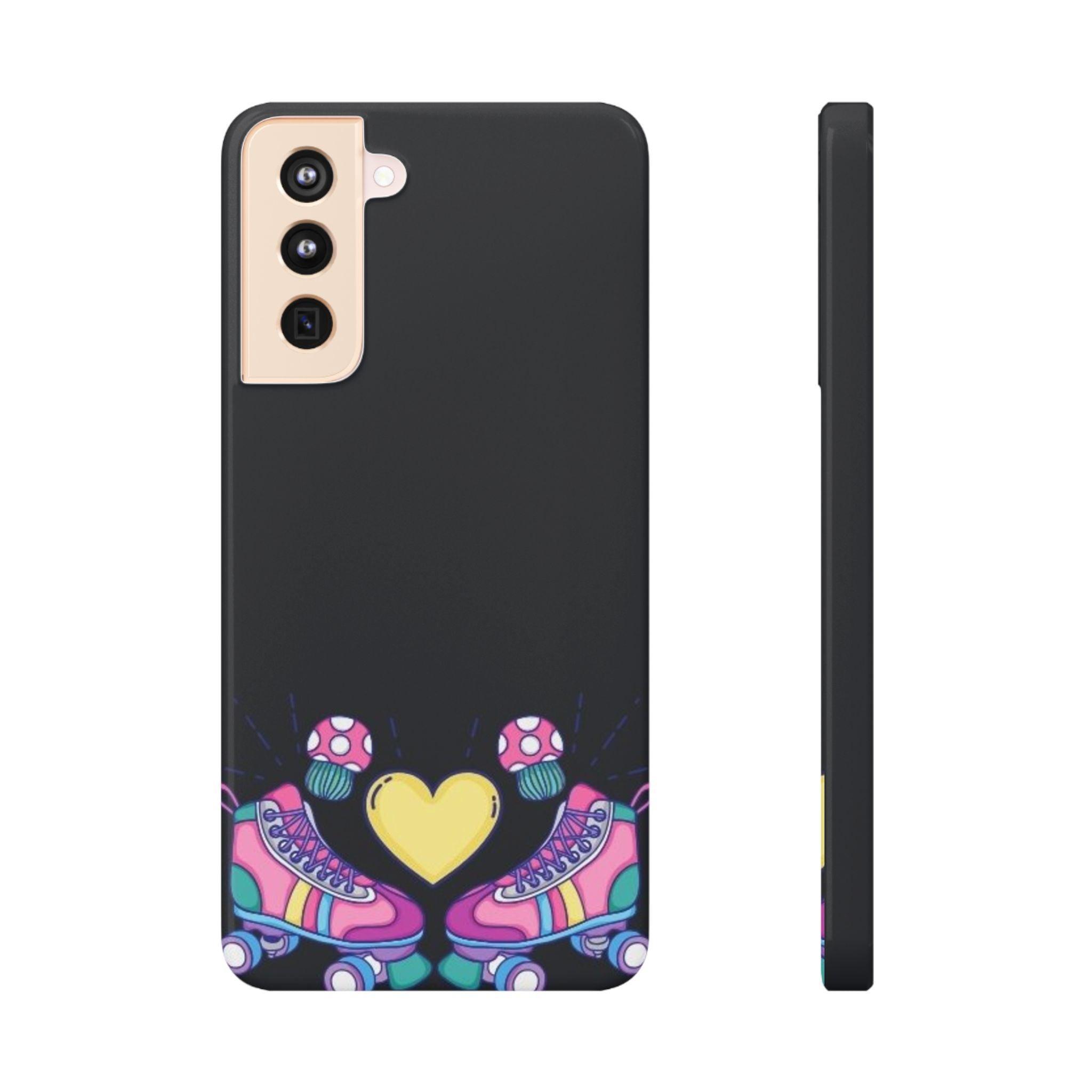 Skater's Heart Phone Case – Glide with Love Everywhere
