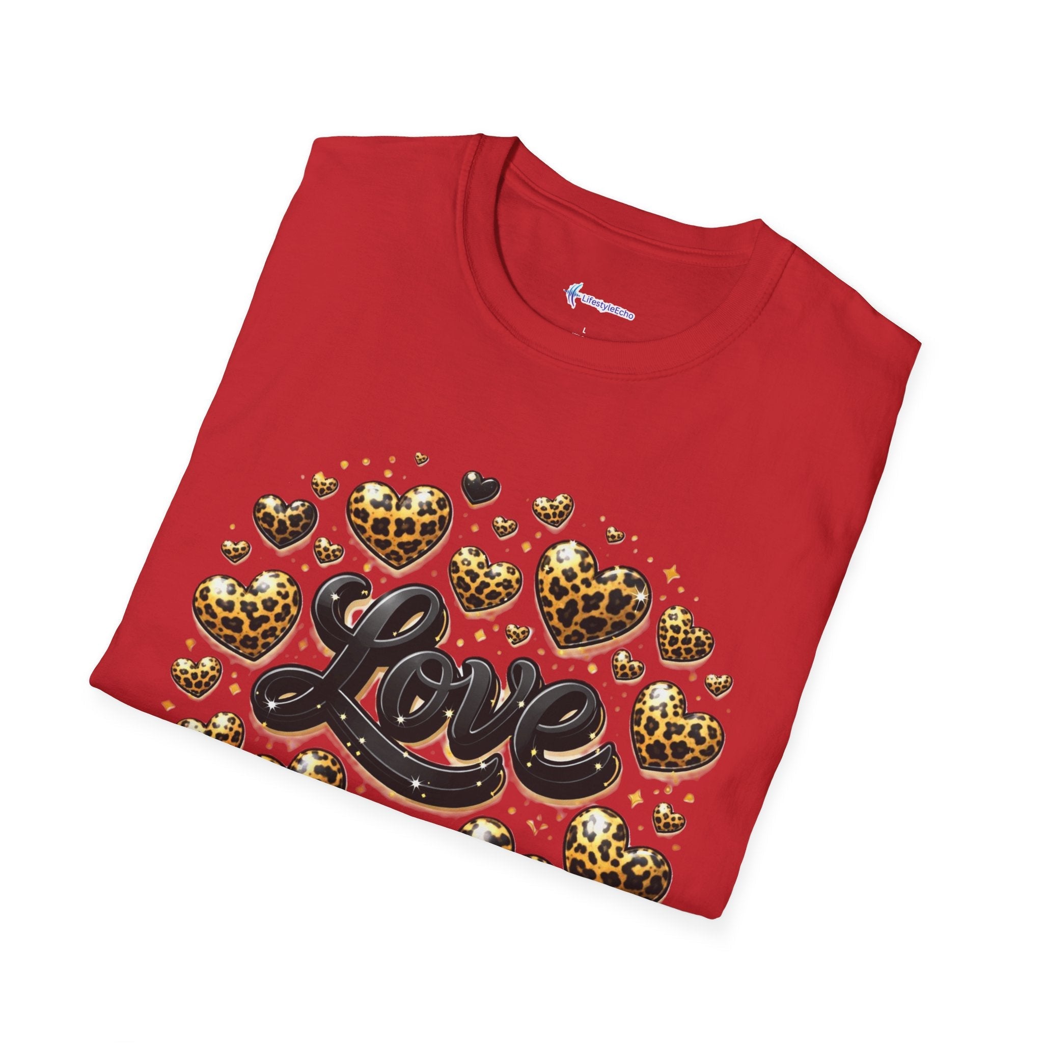 Love Surrounded by Gold Balloons T-Shirt
