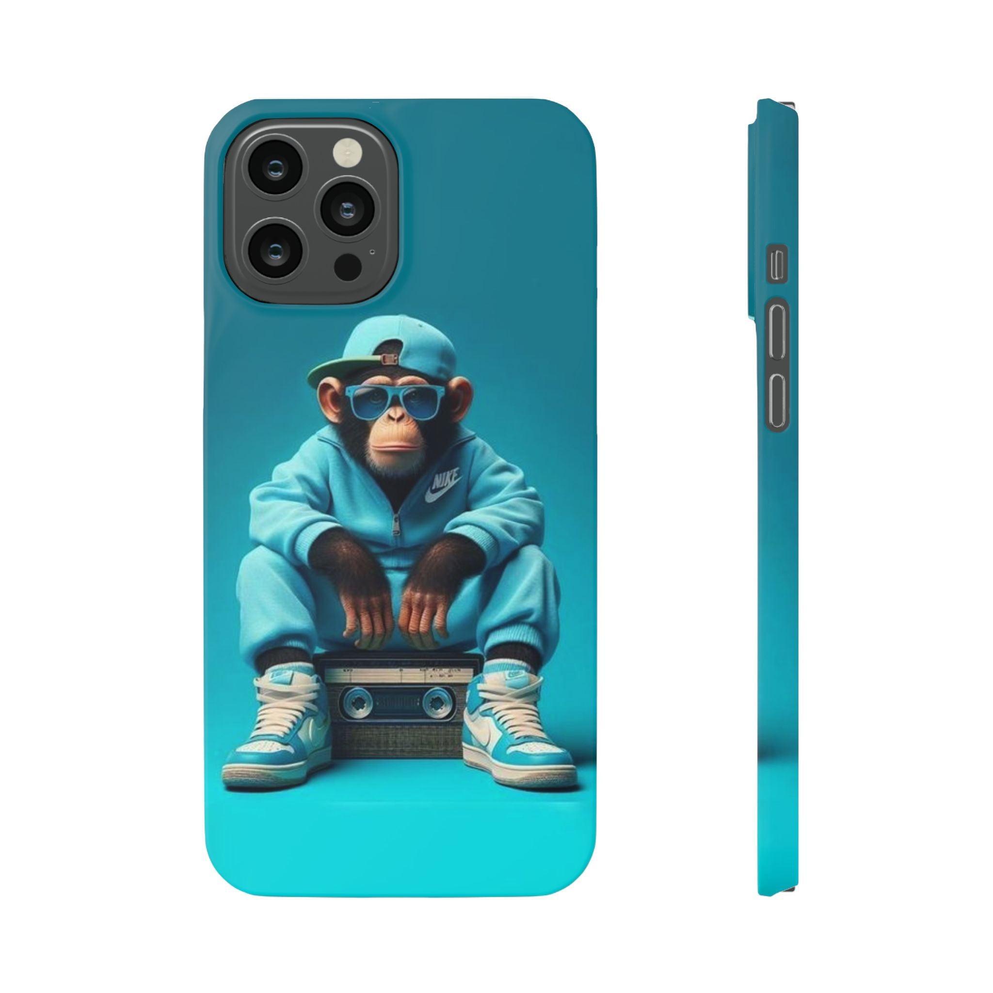 Monkey Madness Phone Case – Unleash the Fun with Cartoon Style!
