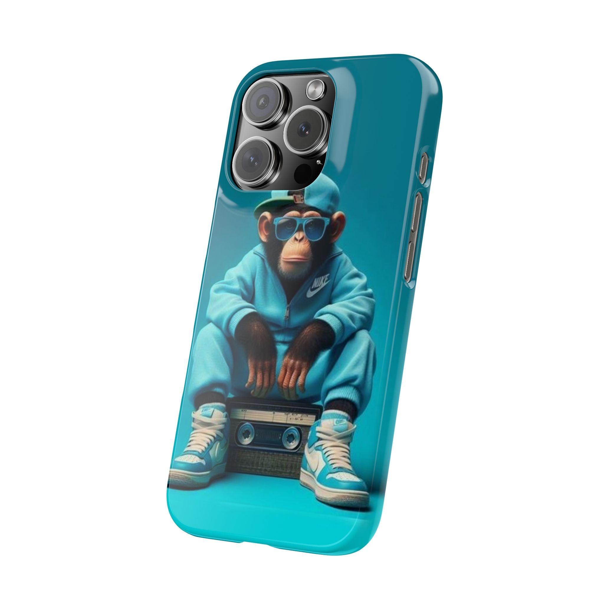 Monkey Madness Phone Case – Unleash the Fun with Cartoon Style!