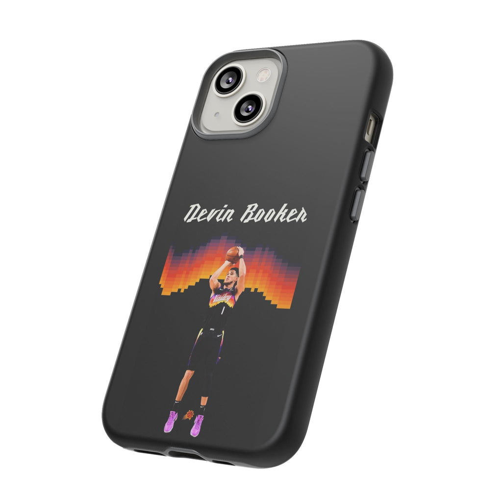Devin Booker Precision Blaze Series – Dual-Layer ShockGuard Protection | Fits iPhone 8–16 Pro Max & Samsung Galaxy S10–S25 Ultra