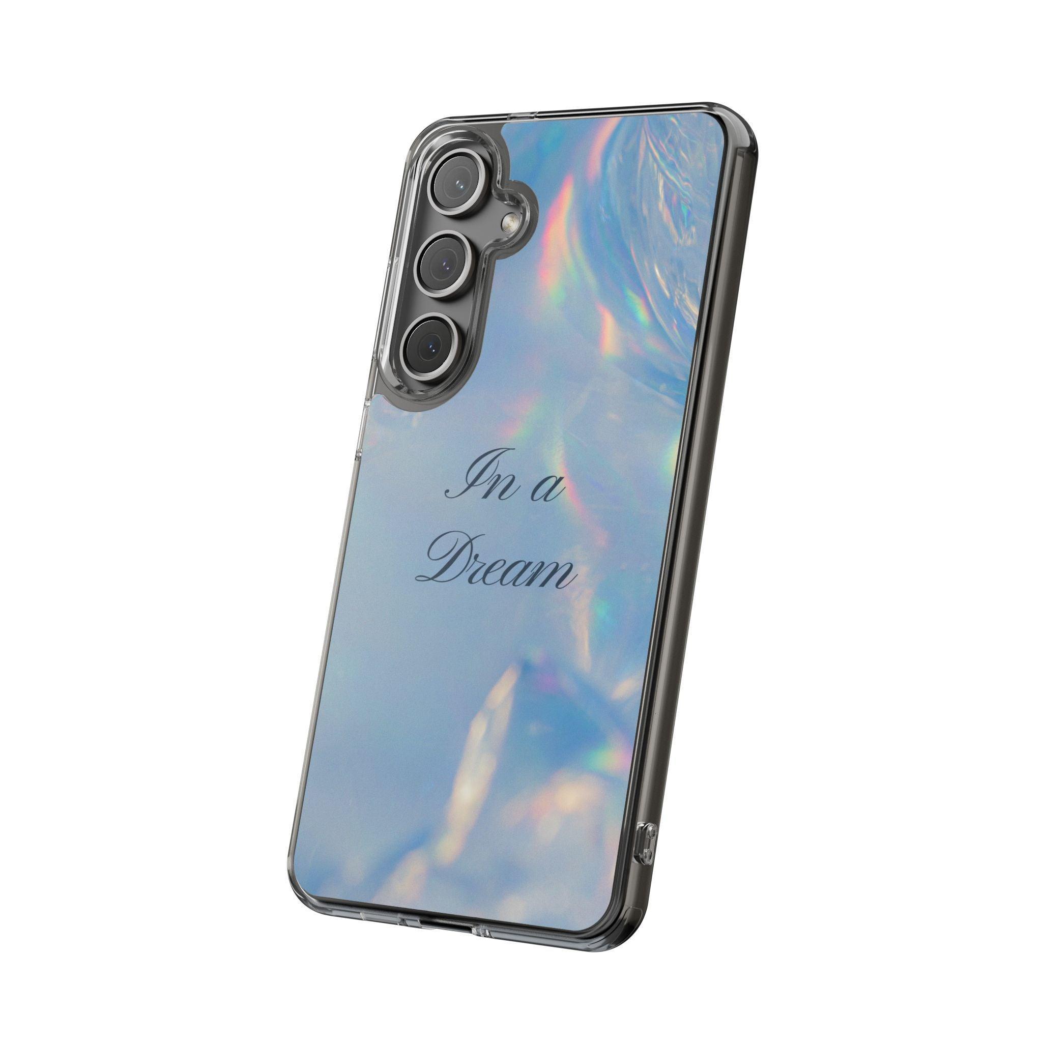 In a Dream Shinny Blue Clear Cases