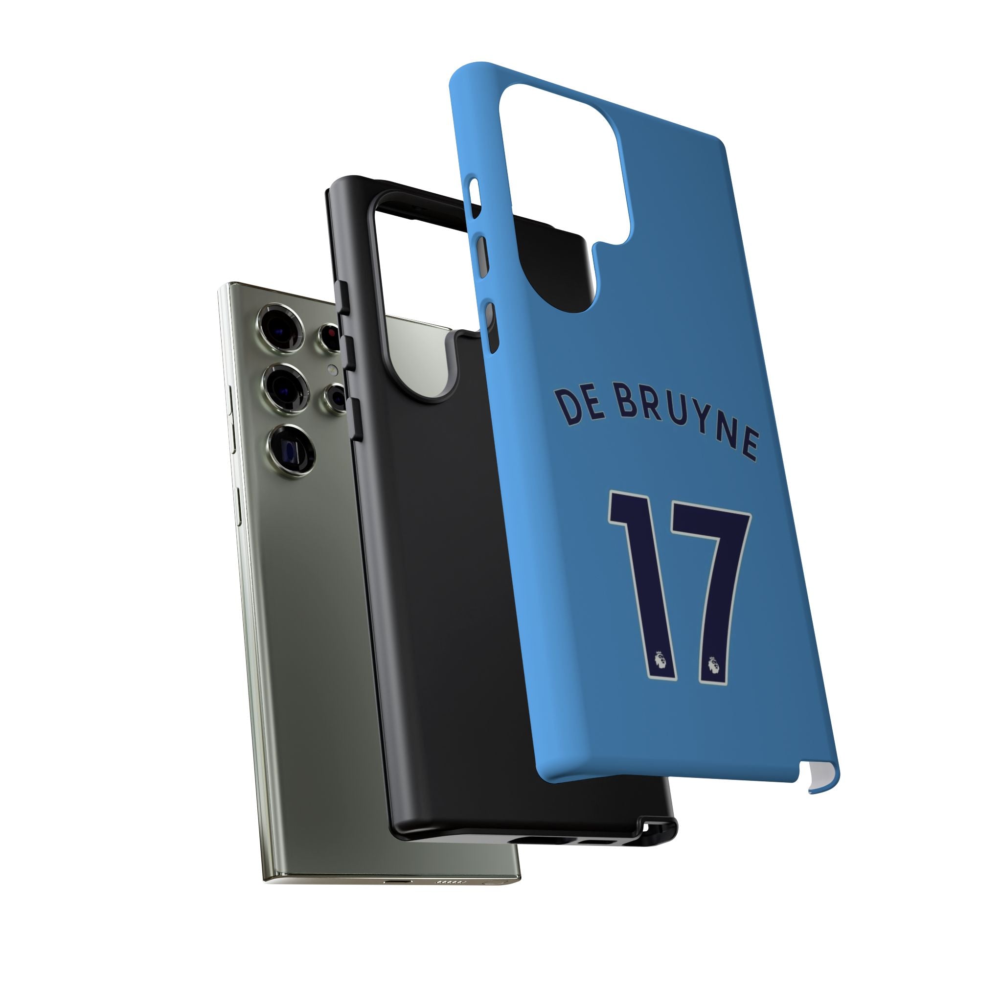 Kevin De Bruyne VisionGuard – Enhanced Protection & Sleek Design | Fits iPhone 8–16 Pro Max & Galaxy S10–S25 Ultra