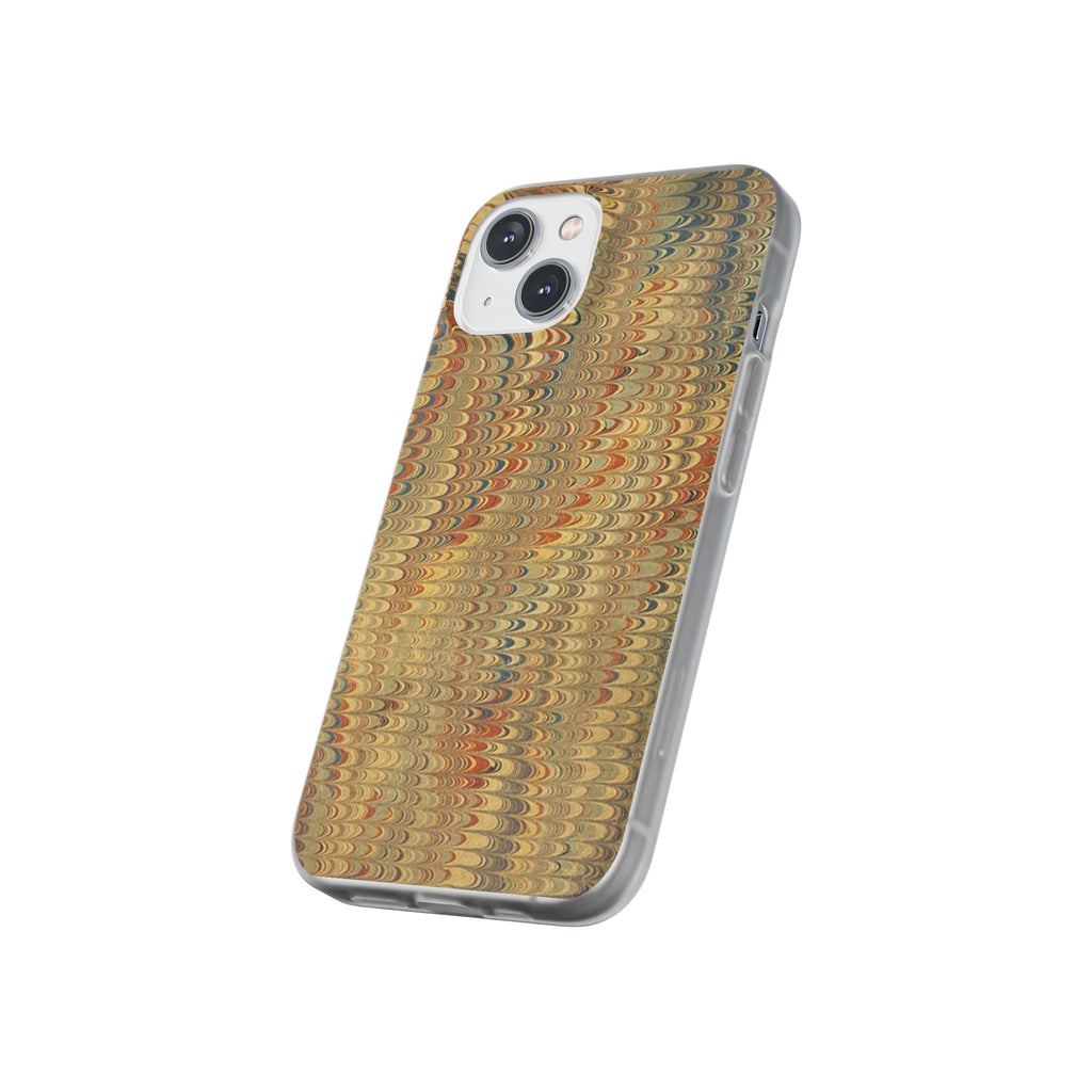 Golden Fall Neutrals Italian Marbled Design Stylish Phone Cases