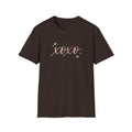 XOXO Rose Gold Script T-Shirt — Valentine’s Day Cute Heart Tee