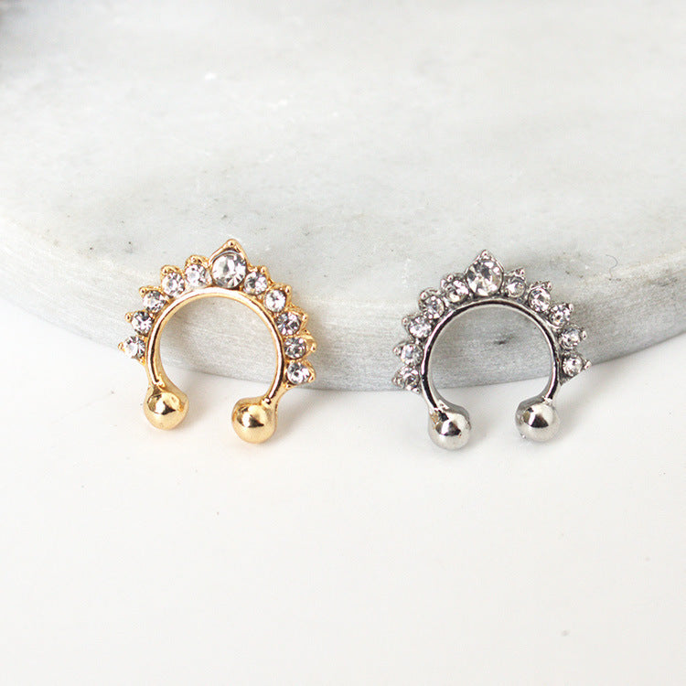 Ear clip ear stud