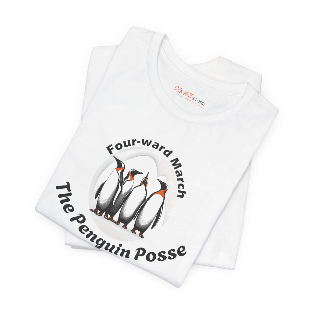 Penguins Unisex Jersey Short Sleeve Tee - Music Lovers - DipaliZ
