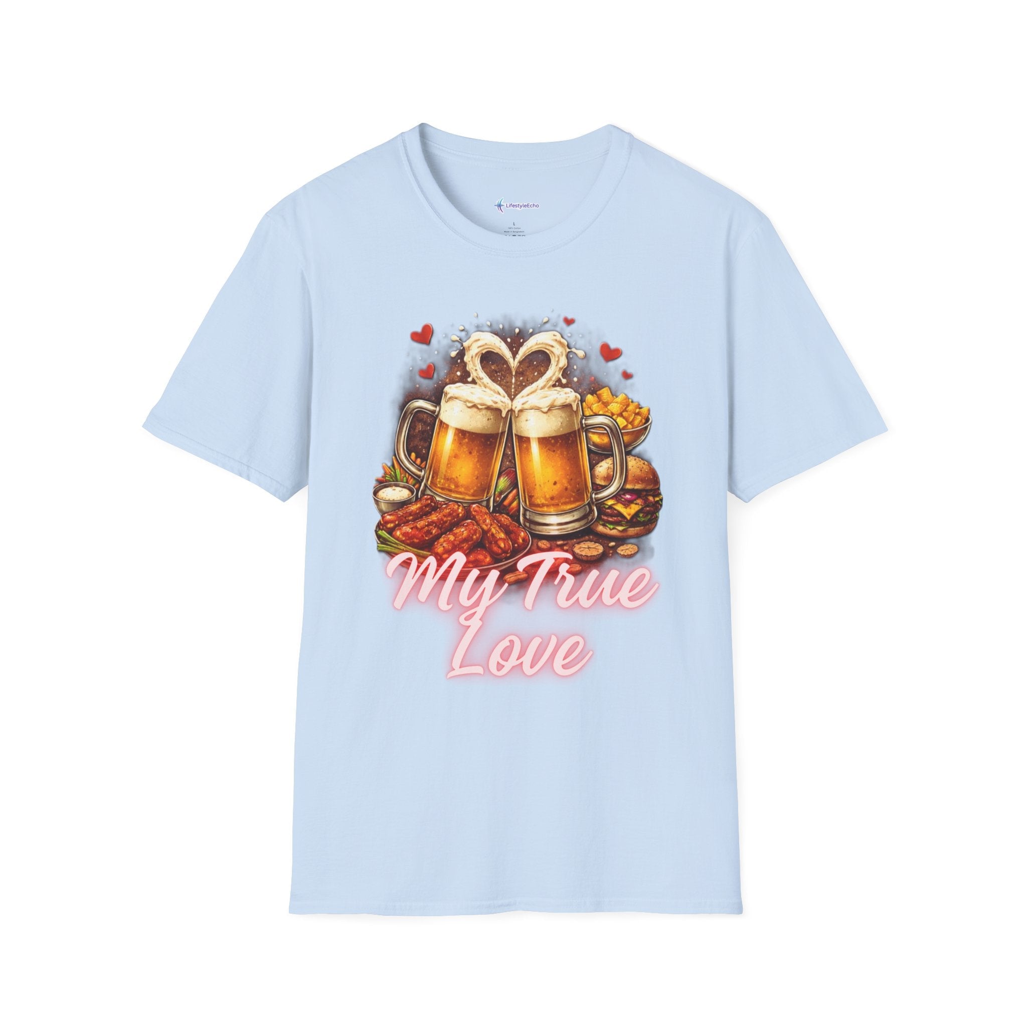 Food & Beer Valentine's T-Shirt - My One True Love