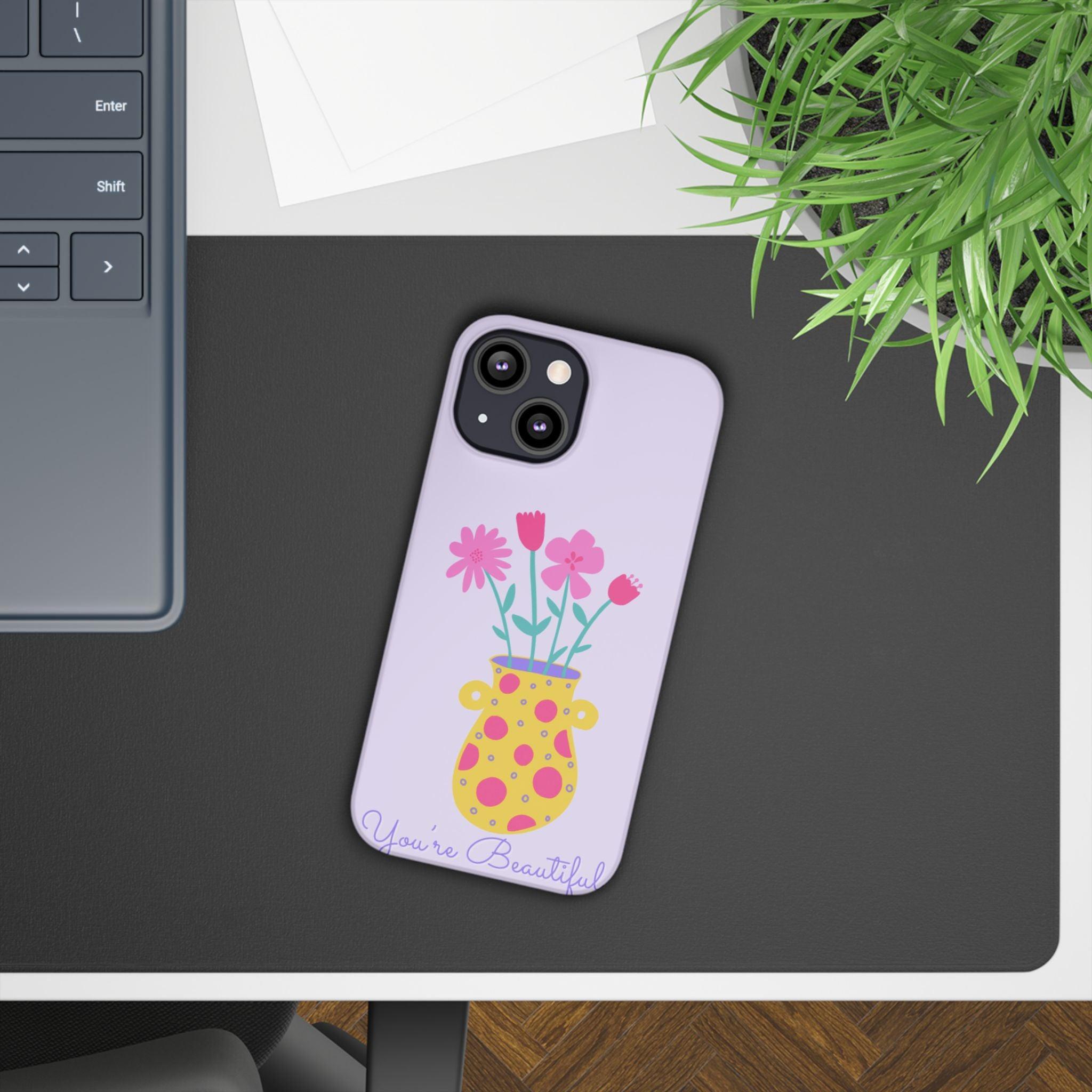 Floral Pot Phone Case – Bloom with Style Everywhere You Go