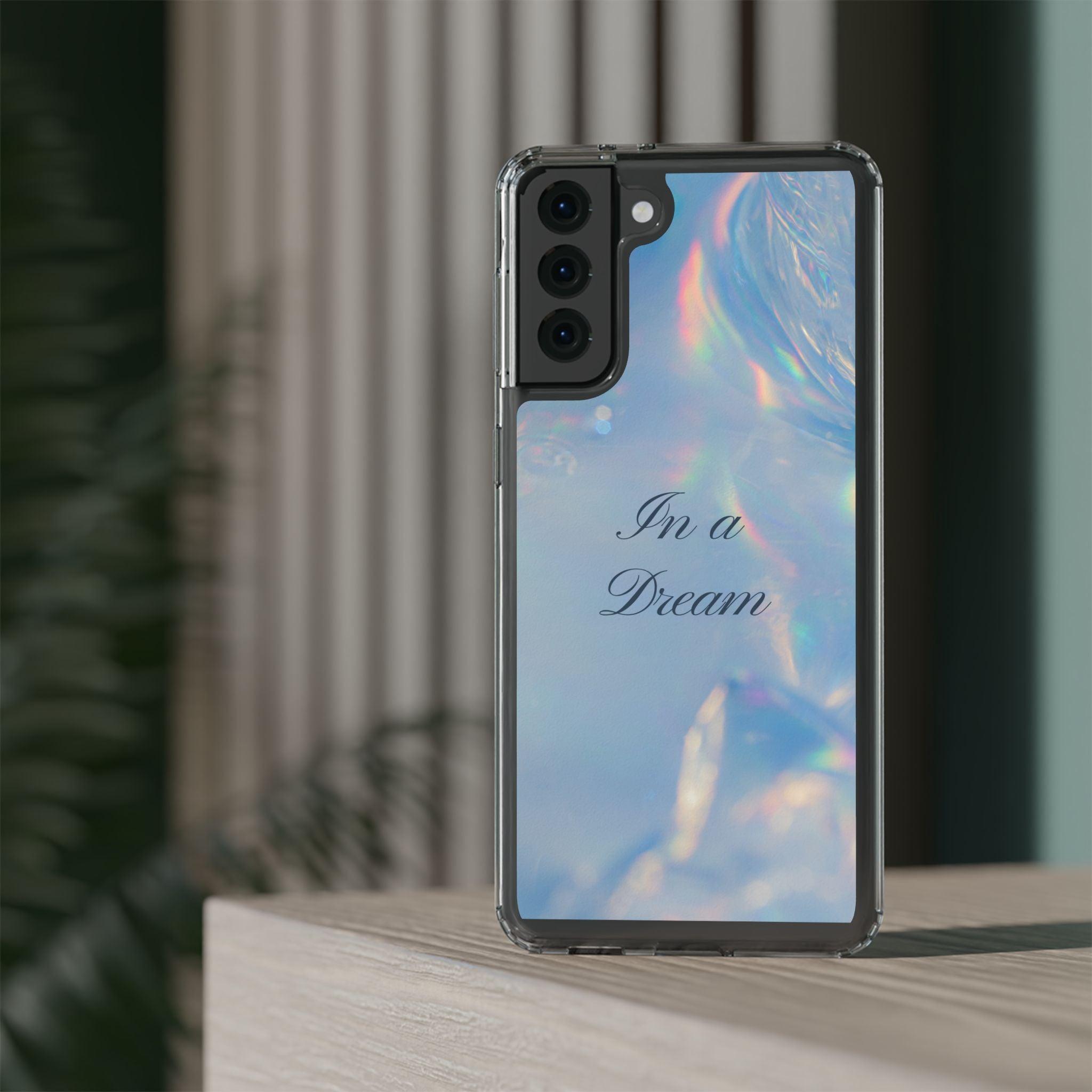 In a Dream Shinny Blue Clear Cases