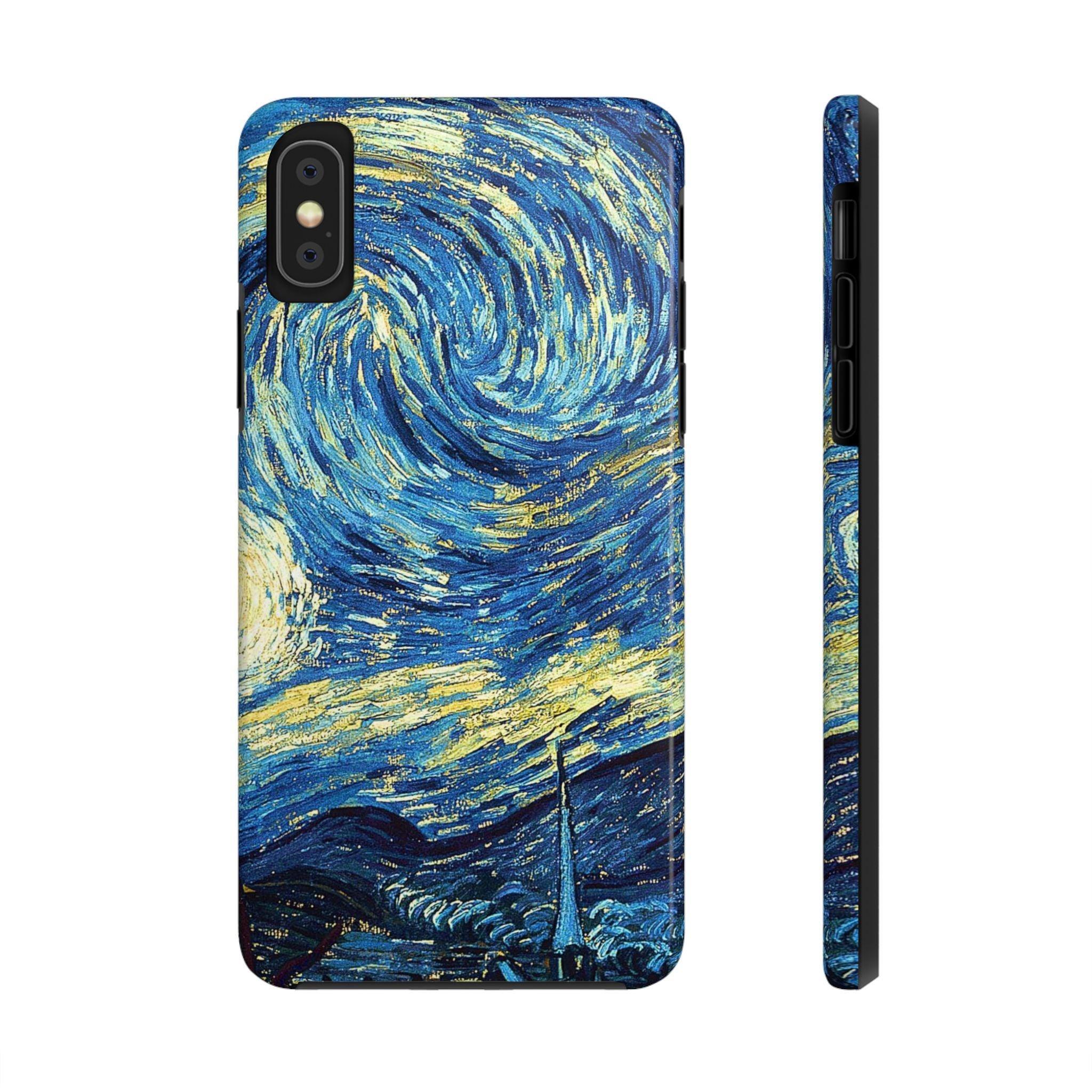Blue And Yellow Theme Art Colors Tough Phone Cases