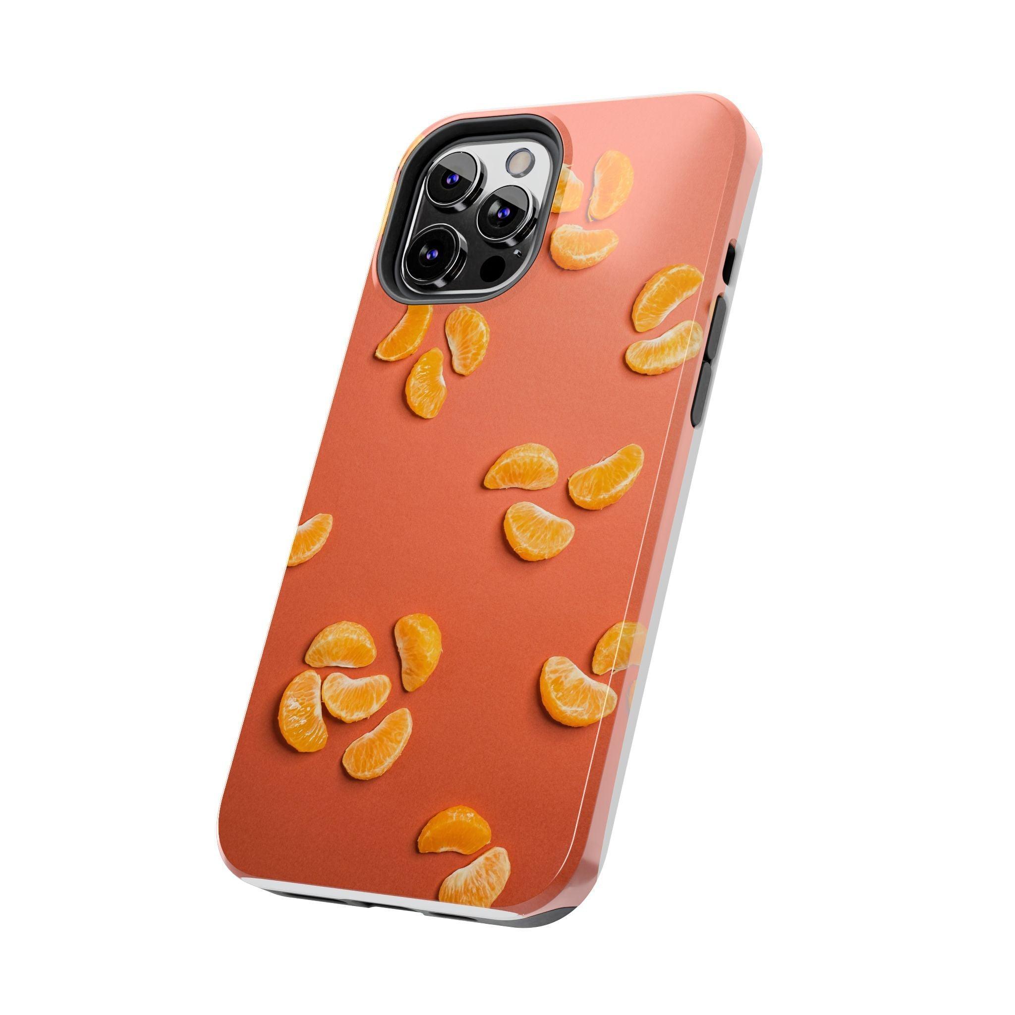 Peal Oranges printed Tough Phone Cases