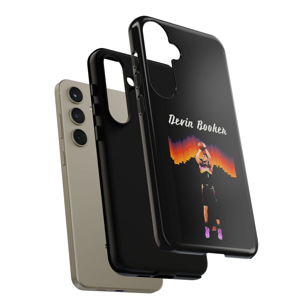 Devin Booker Precision Blaze Series – Dual-Layer ShockGuard Protection | Fits iPhone 8–16 Pro Max & Samsung Galaxy S10–S25 Ultra