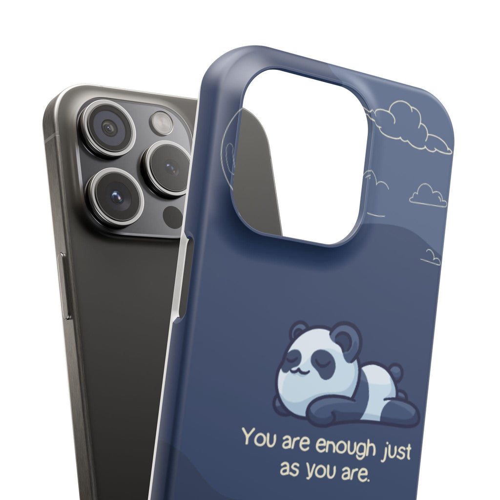 Panda Dreams Phone Case – Cozy Vibes & Inspiring Words