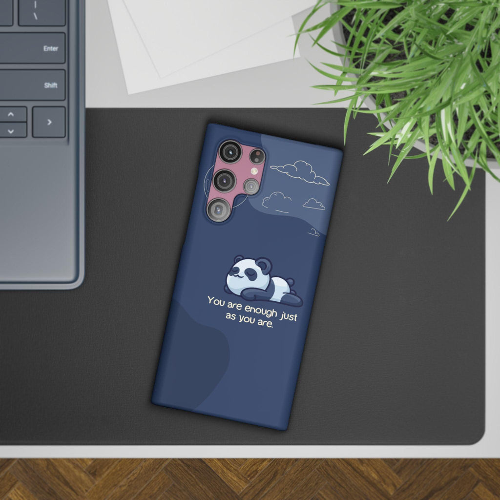 Panda Dreams Phone Case – Cozy Vibes & Inspiring Words