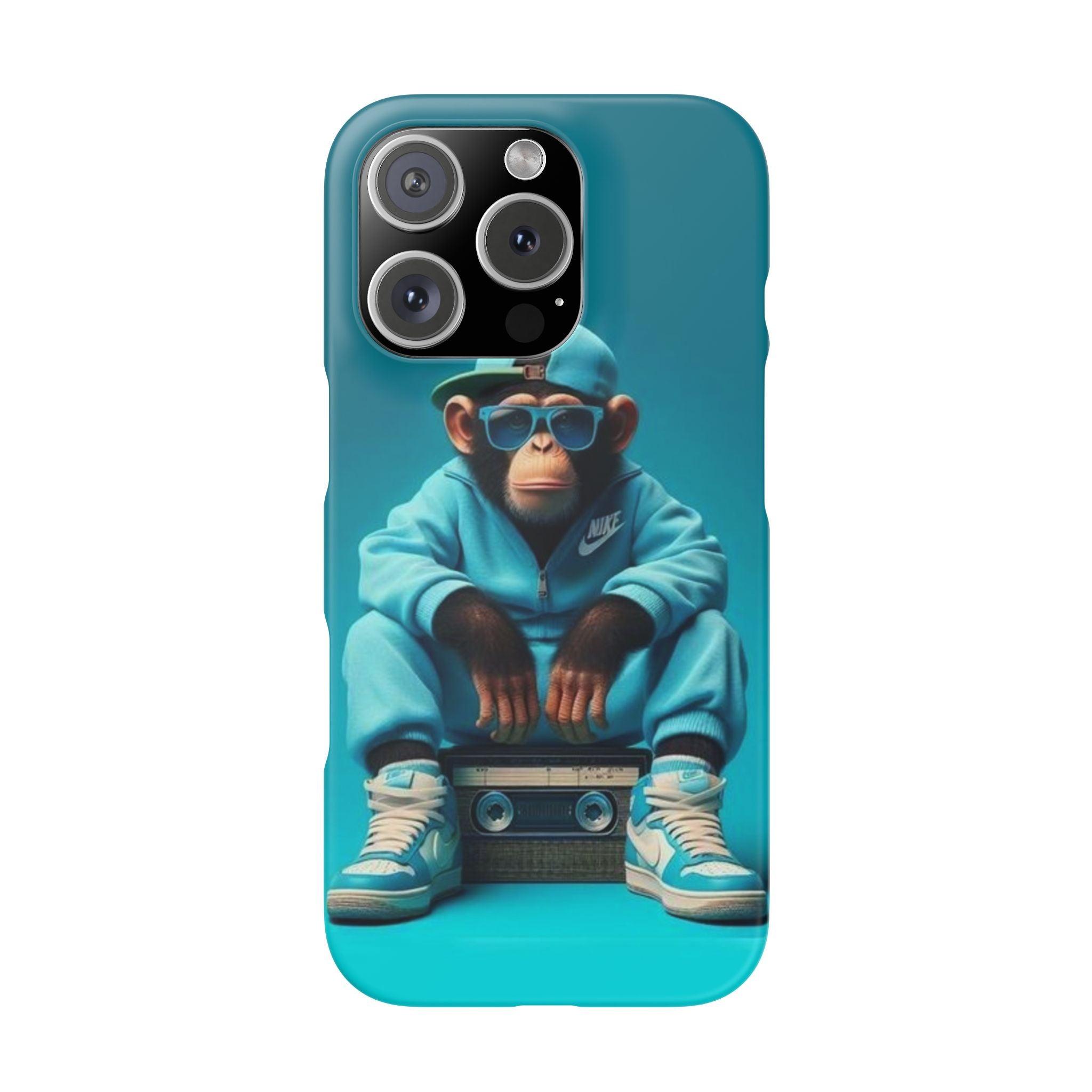 Monkey Madness Phone Case – Unleash the Fun with Cartoon Style!