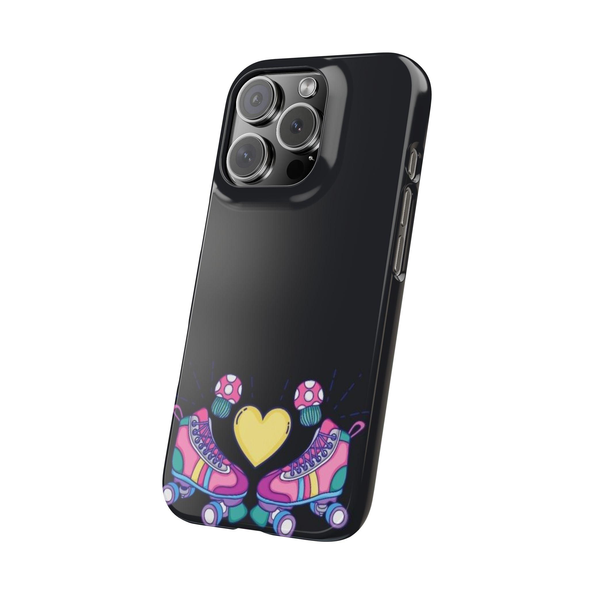 Skater's Heart Phone Case – Glide with Love Everywhere