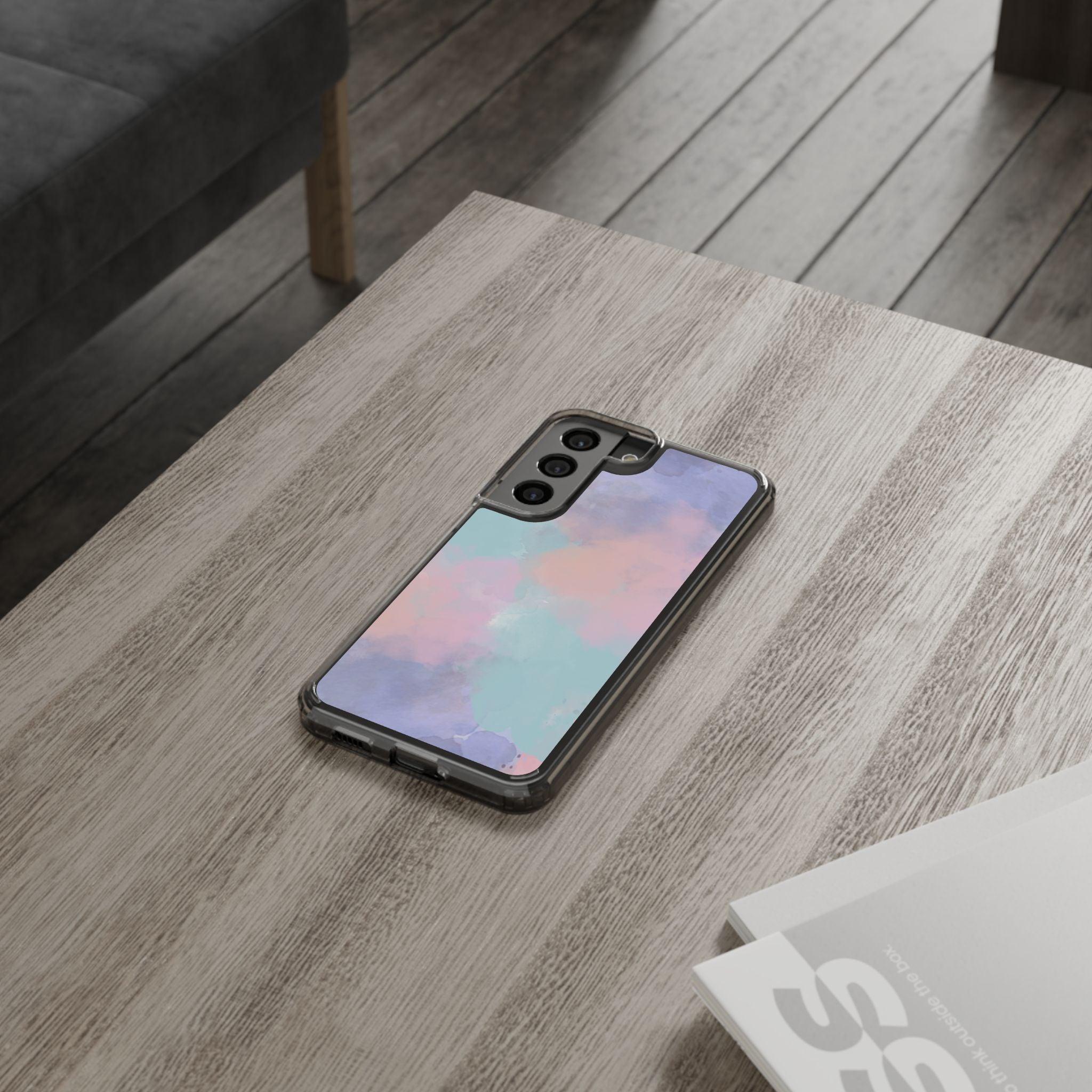 Shades of Pastel Clear Cases