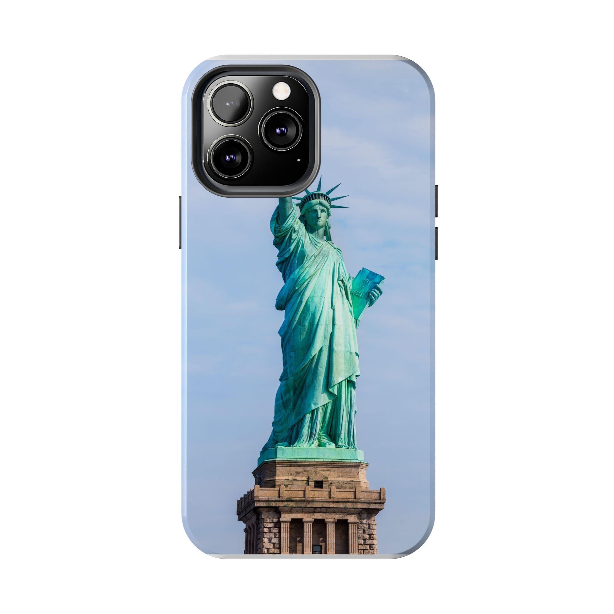 Statue of Liberty Printed Tough Phone Case - Iconic Freedom Design