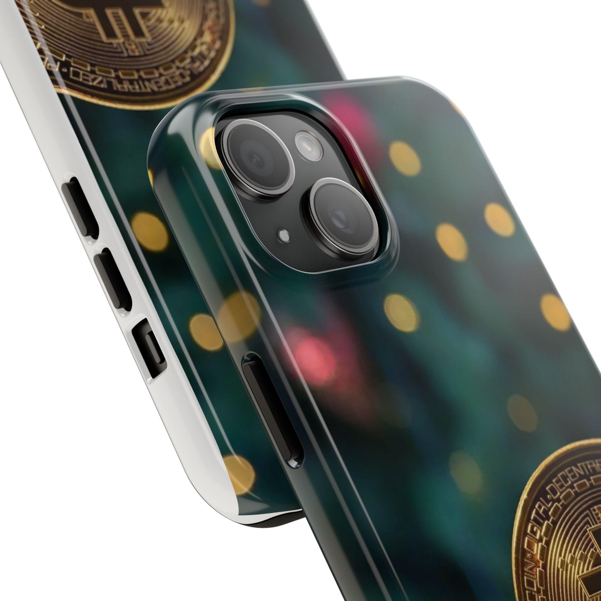 Crypto Bitcoin High Quality Printed Tough Phone Cases