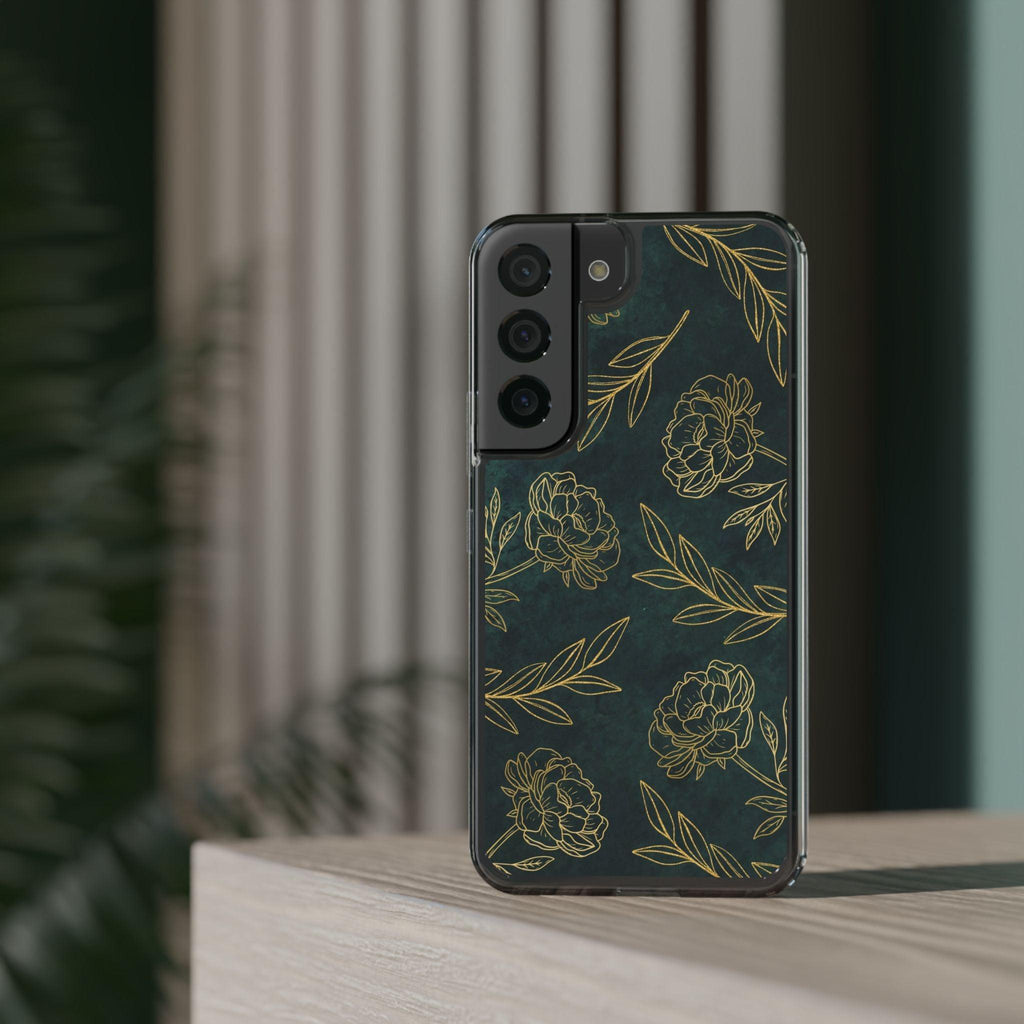 Floral Pattern Clear Cases
