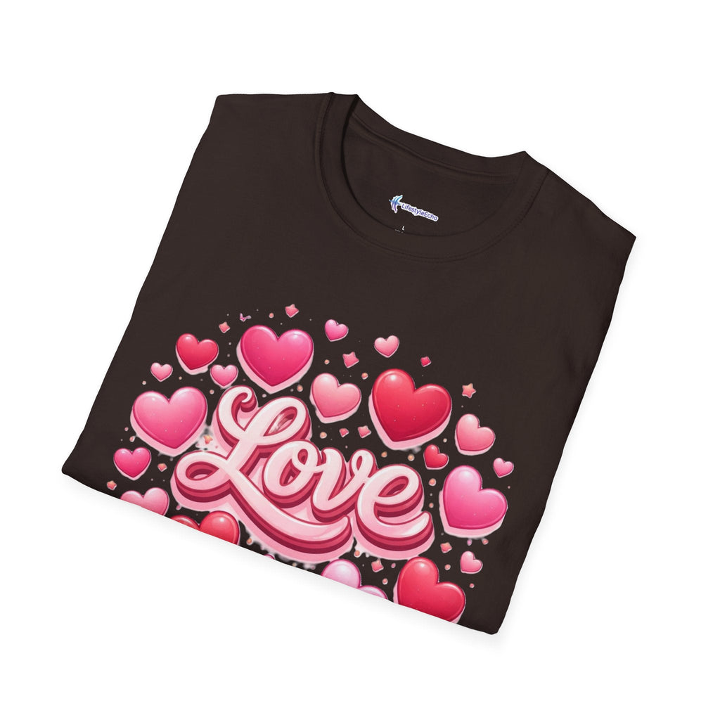 Love Surrounded by Hearts T-Shirt