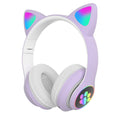 Cat Ear Bluetooth Headset Wireless Light Emitting Headset