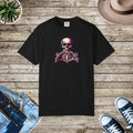 Skeleton With Heart Tee - Soft Cotton Garment-Dyed - DipaliZ