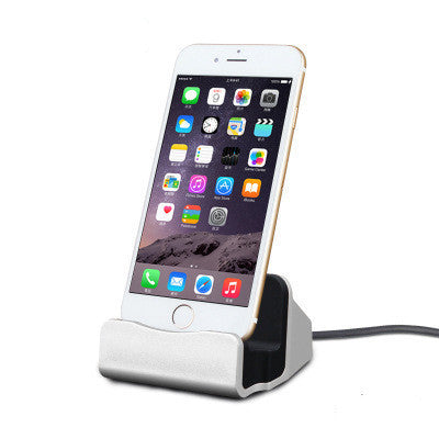 Multifunctional Type-C Android V8 Is Suitable For Apple Mobile Phone Desktop Charging Base Bracket Data Cable Two In One
