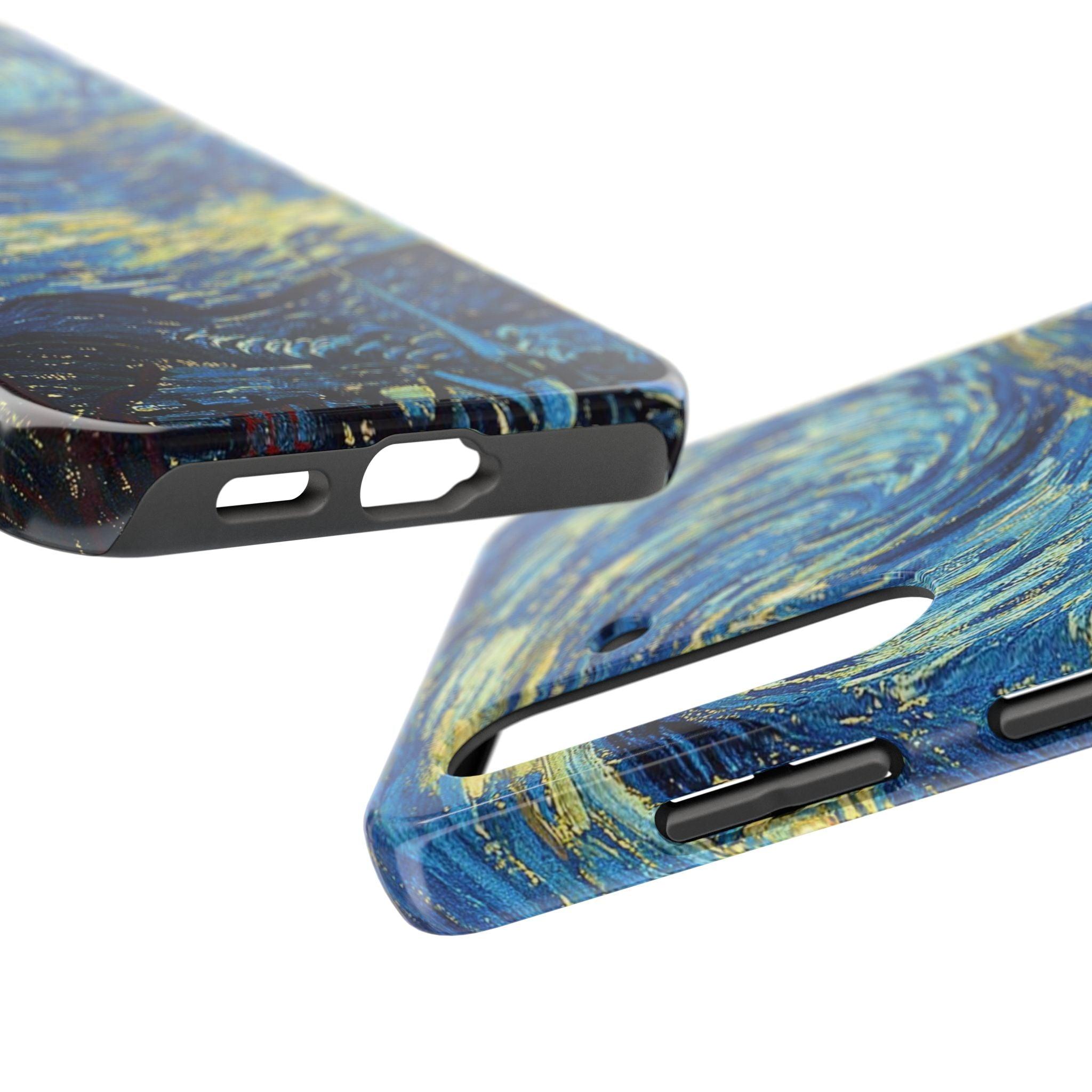 Blue And Yellow Theme Art Colors Tough Phone Cases