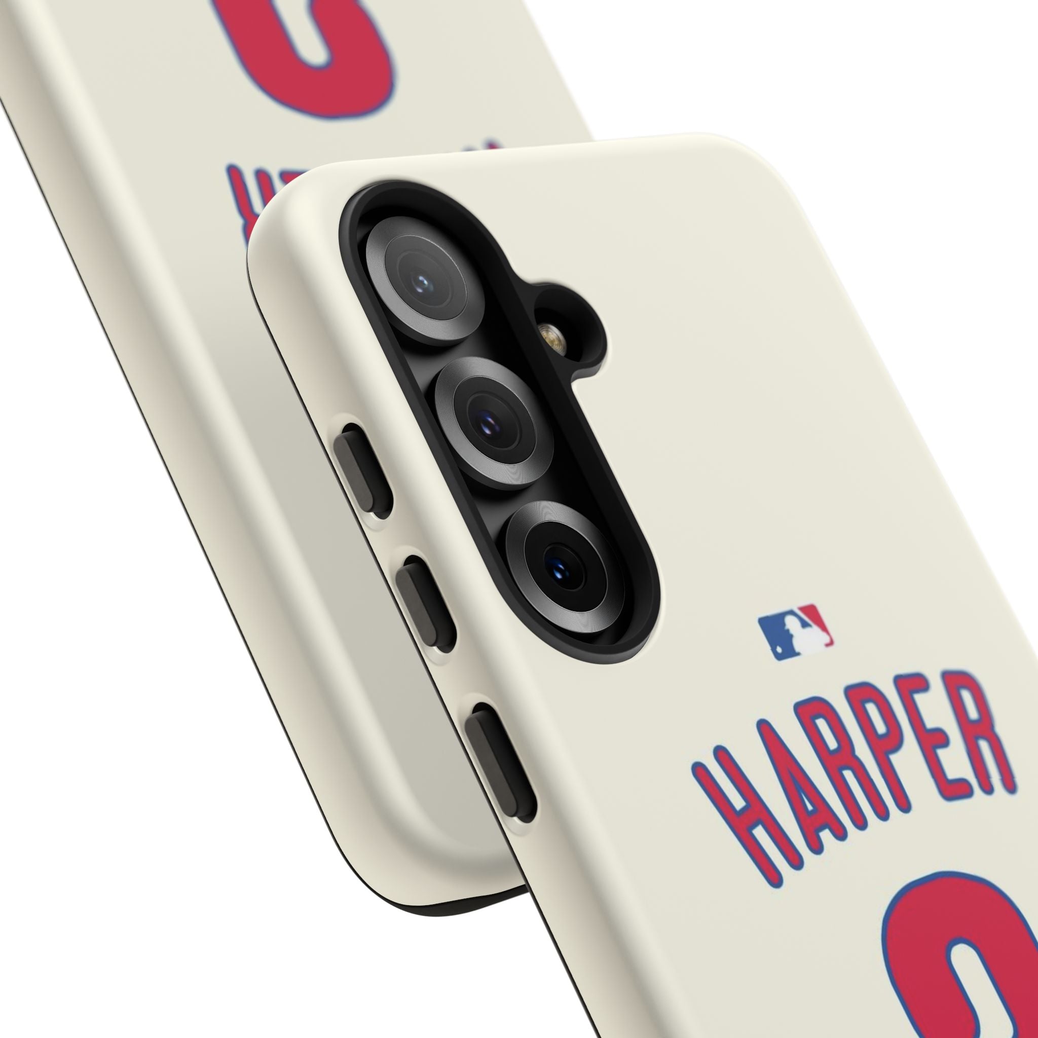 Bryce Harper PowerGrip – Dual-Layer Defense & Slim Fit | Compatible with iPhone 8 to 16 Pro Max & Samsung Galaxy S10 to S25 Ultra