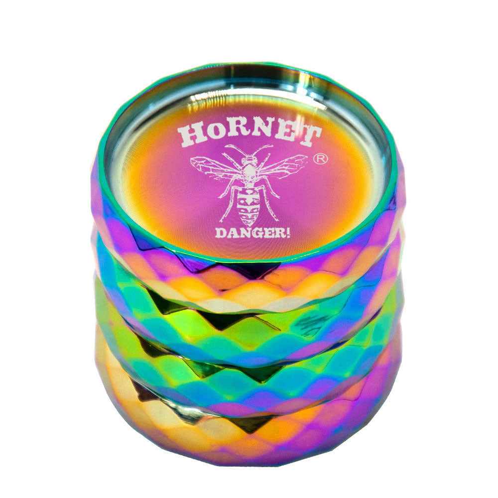 Four-Layer Zinc Alloy Creative Multi-Color Non-Slip Smoke Grinder