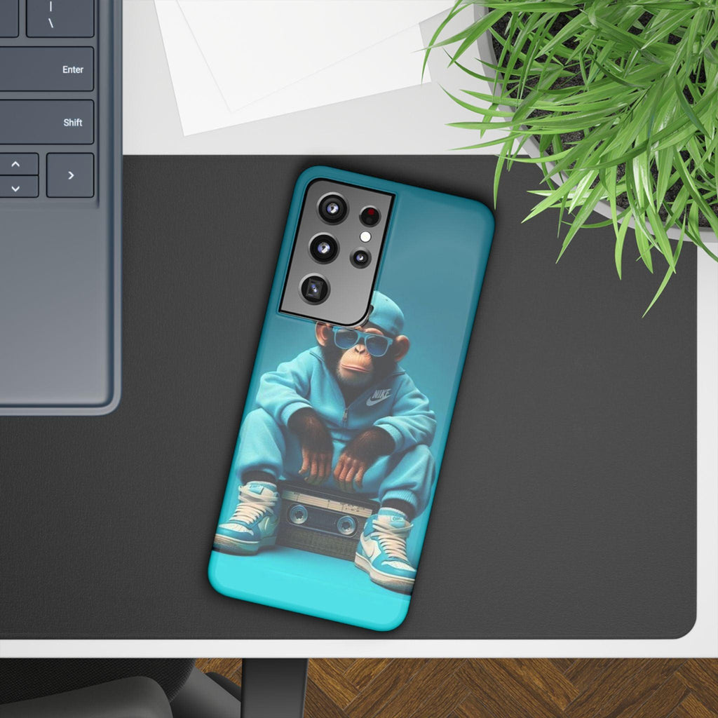 Monkey Madness Phone Case – Unleash the Fun with Cartoon Style!