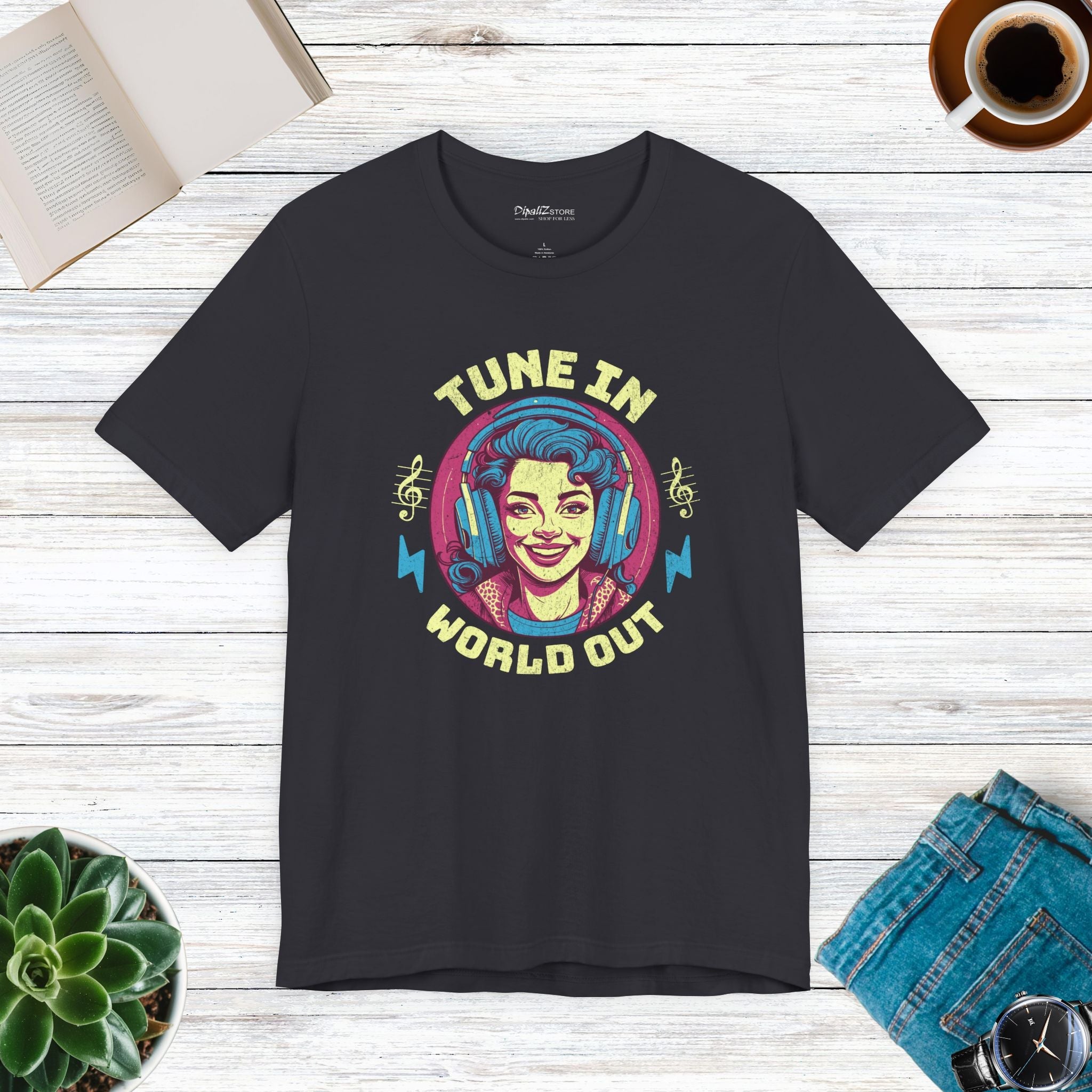 Music Lover Tee - Unisex Jersey Short Sleeve - DipaliZ