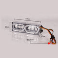 USB Rechargeable Front Rear Bike Light Lithium Battery LED Bicycle Taillight Cycling Helmet Light
