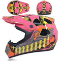 Small Off-road Helmet Racing Lightweight Mountain Full Face Helmet With Goggles