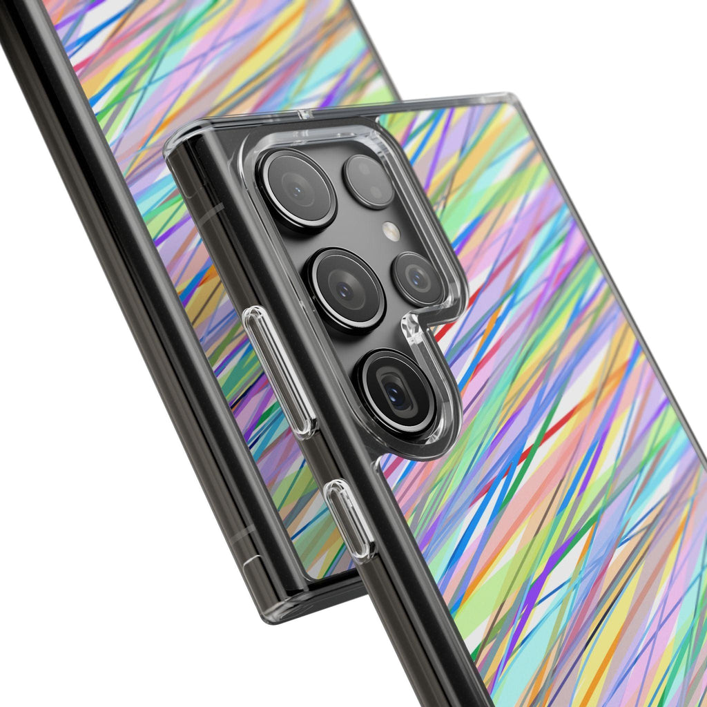 Threads Of Colors Clear Case