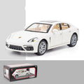 Car Sound And Light Pull Back Six Door Box