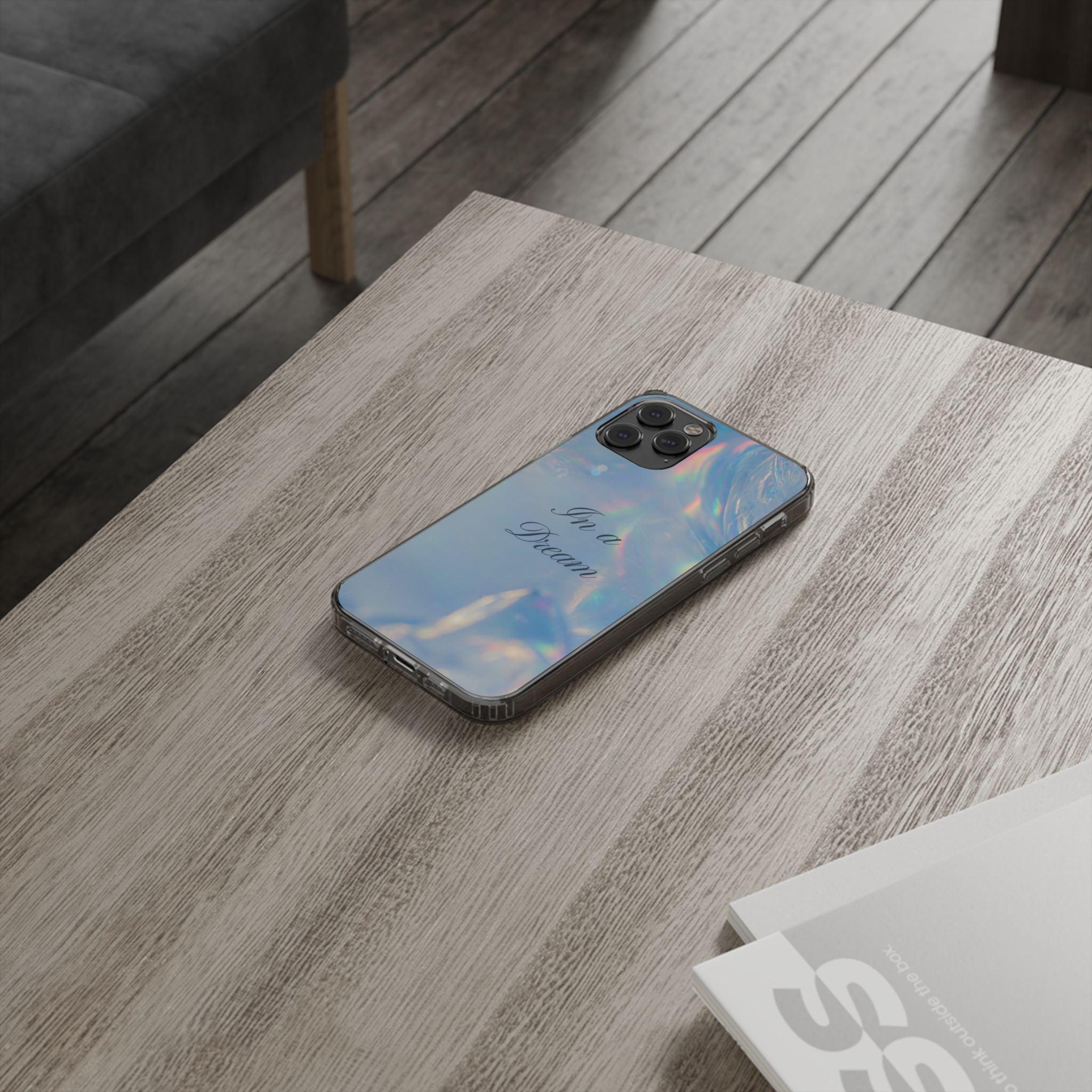 In a Dream Shinny Blue Clear Cases
