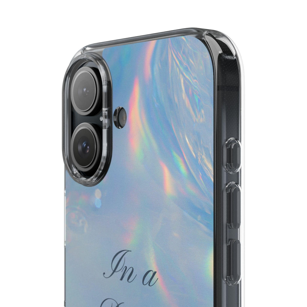In a Dream Shinny Blue Clear Cases